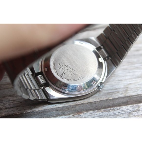 Seiko Blue and Silver Men's Watch - Picture 5 of 6